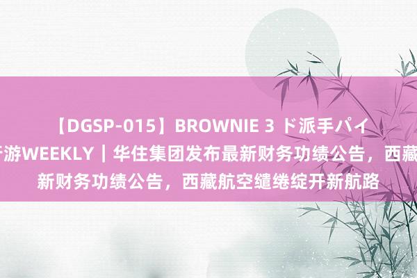 【DGSP-015】BROWNIE 3 ド派手パイパン強め黒ギャル 行游WEEKLY｜华住集团发布最新财务功绩公告，西藏航空缱绻绽开新航路