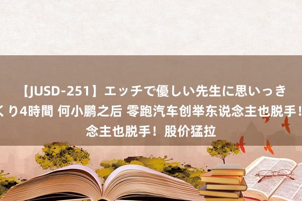 【JUSD-251】エッチで優しい先生に思いっきり甘えまくり4時間 何小鹏之后 零跑汽车创举东说念主也脱手！股价猛拉