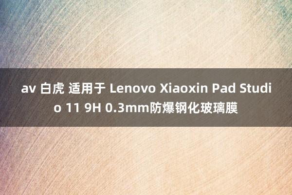 av 白虎 适用于 Lenovo Xiaoxin Pad Studio 11 9H 0.3mm防爆钢化玻璃膜